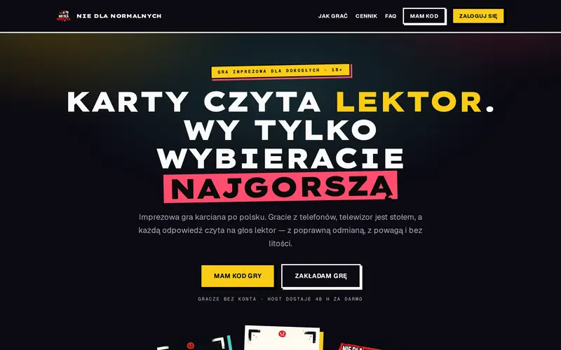 Nie dla normalnych